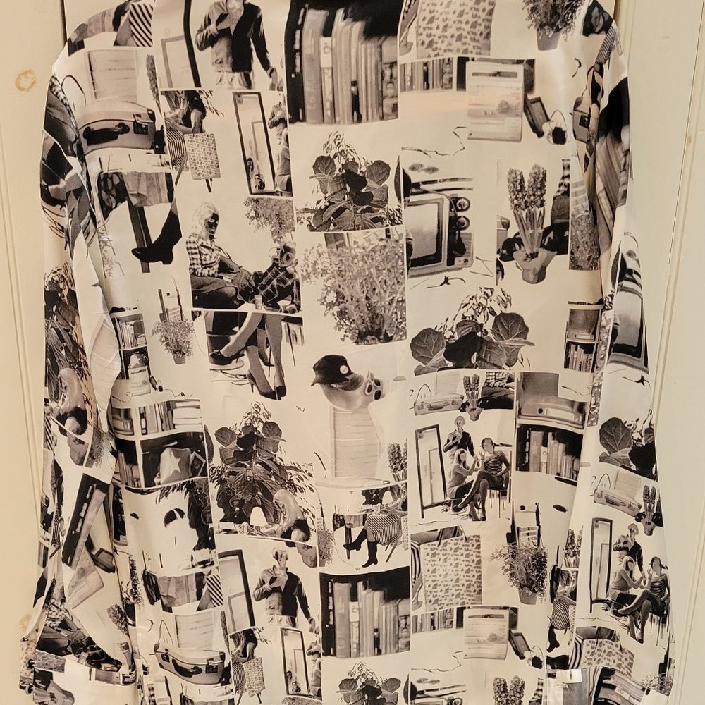 ZARA Photoprint Blouse - Picture 3 of 5